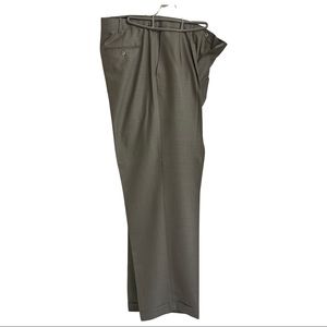 Perry Ellis America Men's Grey Dress Pants Cuffed-  38/32